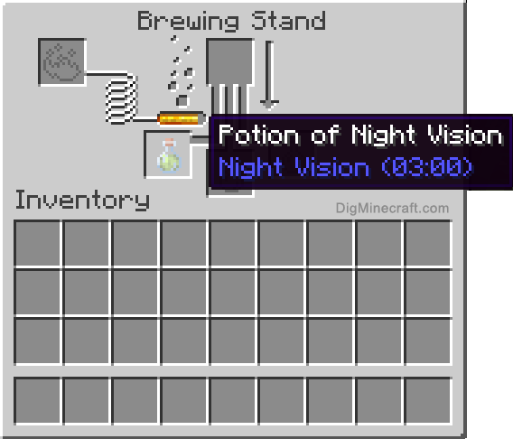 Seeing in the Dark: How to Make a Night Vision Potion in Minecraft